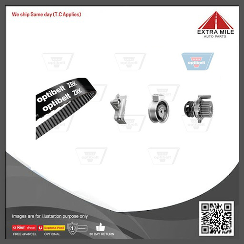 Optibelt Timing Belt Kit With Water Pump For Audi A4 8D5,8D2 1.8L 1781cc