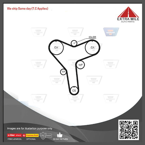 Optibelt Timing Belt Kit - KT1660