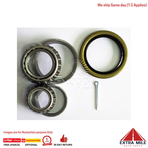 Wheel Bearing Kit for Ford Spectron 1.8L 4cyl F8 fits - Front Left/Right KWB1160 Bearing Size 35 x 65 x 18mm & 25 x 47 x 15mm