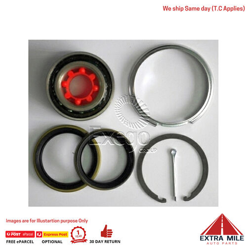 Wheel Bearing Kit for Holden Nova 1.6L 4cyl LE LF LG 4A-FE fits - Front Left/Right KWB1278 Without Anti-Lock Braking System (ABS)