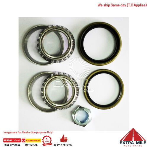 Wheel Bearing Kit for Mazda 323 1.3L 4cyl BD FA4 TC fits - Front Left/Right KWB2606 Bearings Must Be Matched With New OEM Spacers Before Assembly