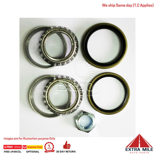Wheel Bearing Kit for Mazda 323 1.3L 4cyl BD FA4 TC fits - Front Left/Right KWB2606 Bearings Must Be Matched With New OEM Spacers Before Assembly