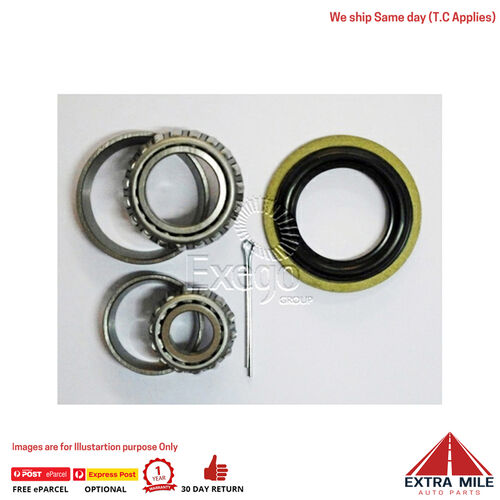 Wheel Bearing Kit for Holden Torana 3.3L 6cyl LH LJ LX 202 cu.in Red fits - Front Left/Right KWB2761 With Front Drum Brakes