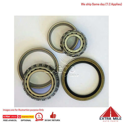 Wheel Bearing Kit for Toyota Corona 1.6L 4cyl RT81 12R-C fits - Front Left/Right KWB2884 With Front Drum Brakes