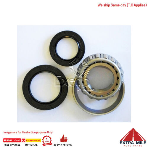 Wheel Bearing Kit for Mazda B Series 2.2L 4cyl B2200 S2 fits - Rear Left/Right KWB3062 Lock Ring Not Included In Kit