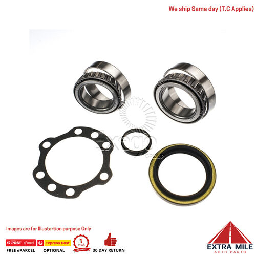 KWB5007 Wheel Bearing Kit for Toyota Landcruiser 4.5L V8 VDJ76R VDJ78R VDJ79R 1VD-FTV fits - Rear Left/Right With Rear Disc Brakes