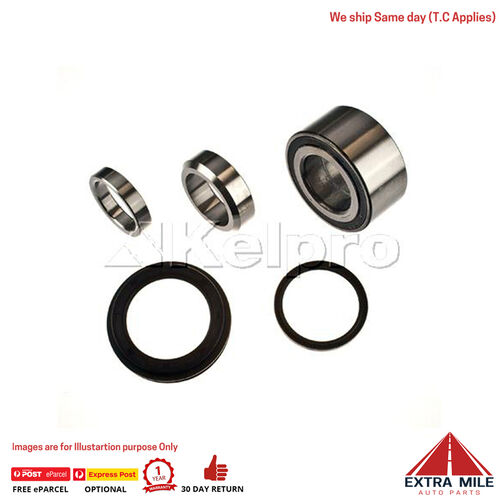 Wheel Bearing Kit for Toyota Landcruiser 4.2L 6cyl HDJ100R 1HD-FTE fits - Rear Left/Right KWB5008 With Independent Front Suspension (IFS)