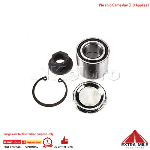 Wheel Bearing Kit for Holden Barina 1.4L 4cyl XC Z14XE fits - Rear Left/Right KWB5031 With Rear Drum Brakes