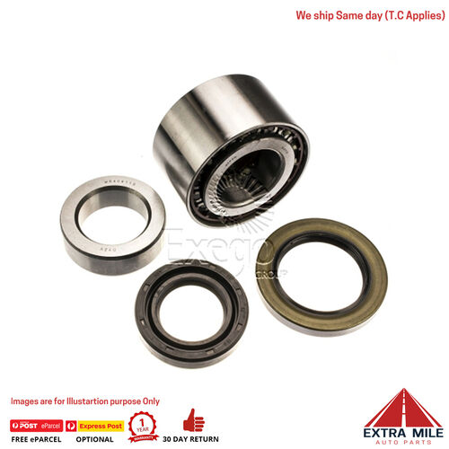 Wheel Bearing Kit for Mitsubishi Pajero 2.6L 4cyl NH 4G54 fits - Rear Left/Right KWB5106 With Rear Disc Brakes