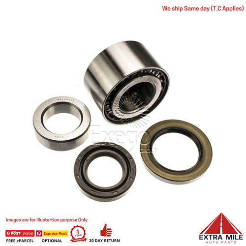 KWB5106 Wheel Bearing Kit for Mitsubishi Pajero 2.8L 4cyl NJ NK NL 4M40 fits - Rear Left/Right With Rear Disc Brakes