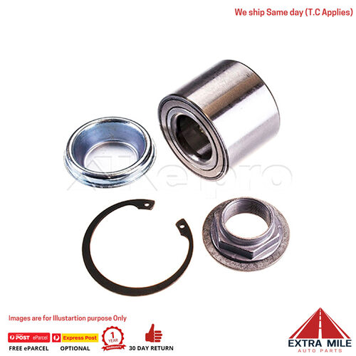Wheel Bearing Kit for Peugeot 207 1.6L V6 4cyl HDi 110 DV6TED4 (9HY/9HZ) fits - Rear Left/Right KWB5342