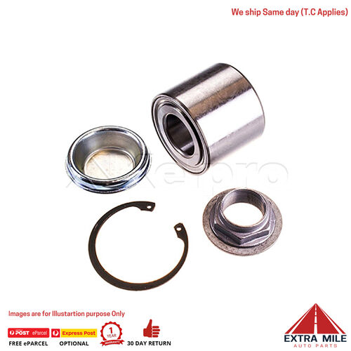 Wheel Bearing Kit for Peugeot 308 1.6L 4cyl T7 EP6/EP6C (5FS/5FW) fits - Rear Left/Right KWB5349