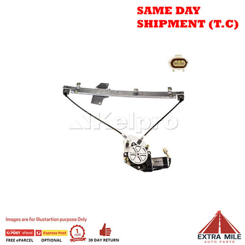 KELPRO KWFL1410 POWER WIN REG WITH MOTOR  FRONT  LHS