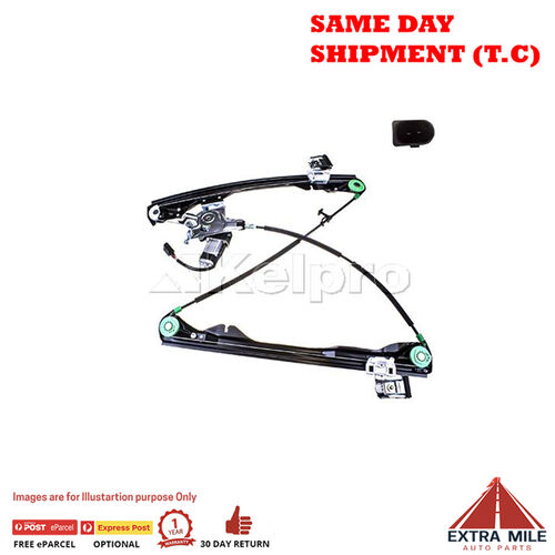 Kelpro Power Window Regulator With Motor- Front Left Hand - KWFL1414