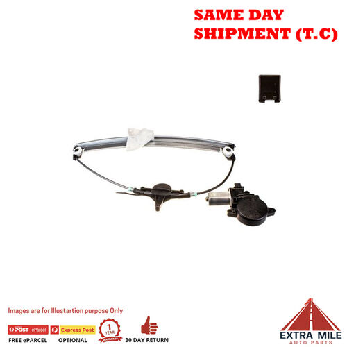 Kelpro Power Window Regulator With Motor- Front Left Hand - KWFL1419