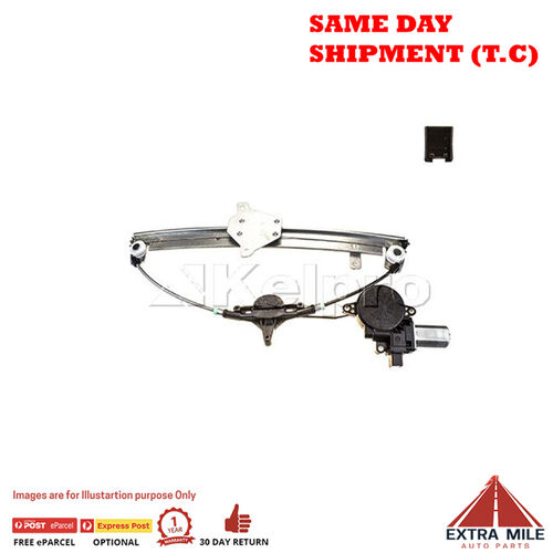 Kelpro Power Window Regulator With Motor- Front Left Hand - KWFL1420