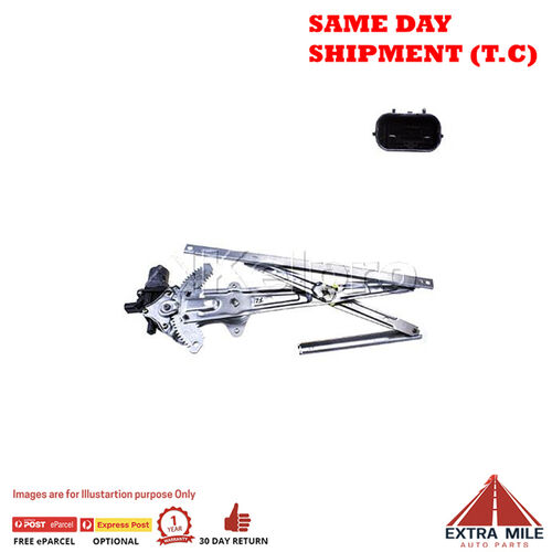 Kelpro Power Window Regulator With Motor - KWFL1645
