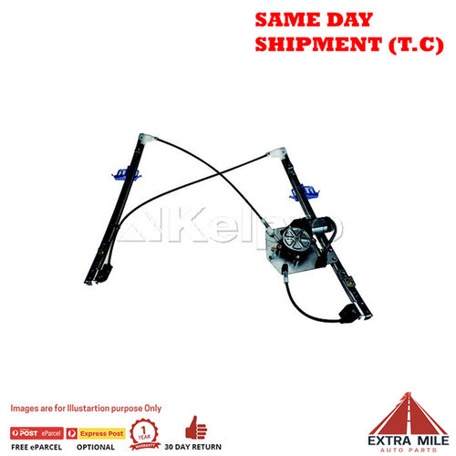 Kelpro Power Window Regulator With Motor- Front Left Hand - KWFL1653