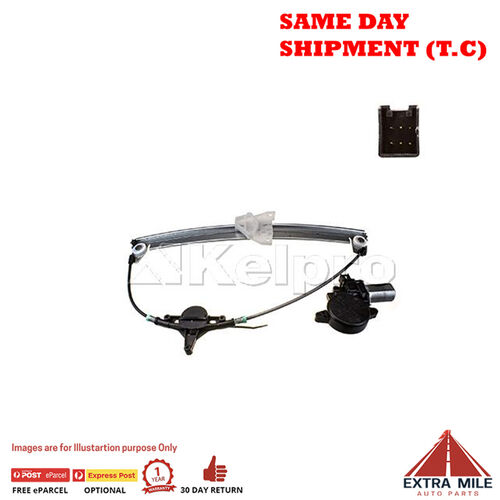 Kelpro Power Window Regulator With Motor- Front Right Hand - KWFR1418