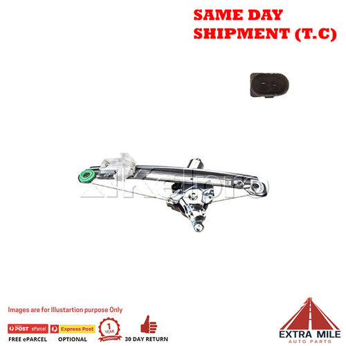 Kelpro Power Window Regulator With Motor - Rear Left Hand - KWRL1388