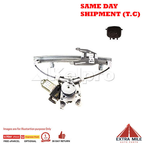 Kelpro Power Window Regulator With Motor- Rear Left Hand - KWRL1399