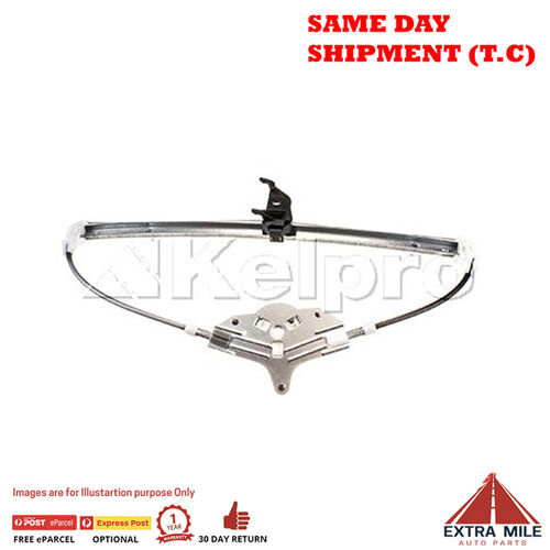 Kelpro Power Window Regulator Without Motor- Rear Left Hand - KWRL1400