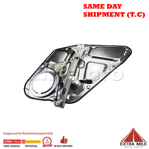 KELPRO KWRL1629 PWR WINDOW REG W/O MOTOR