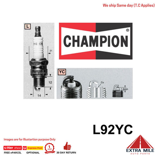 L92YC Copper Plus Spark Plug for MG MGB GT V8
