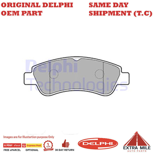 Brake Pad Front For VAUXHALL CROSSLAND 1.2L/1.6L 03/17-