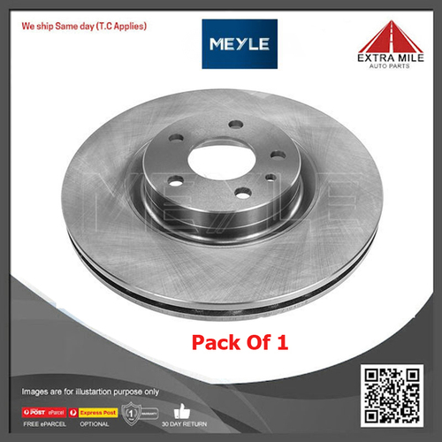 Meyle Disc Brake Rotor 284mm Front For Alfa Romeo 156 932 Sportwagon 2.0L/2.5L