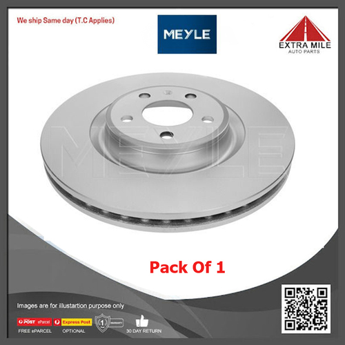 Meyle Disc Brake Rotor 345mm Front For Audi A5 Convertible 8F7 1.8L/2.0L/3.0L