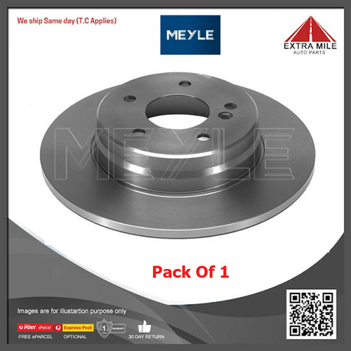 Meyle Disc Brake Rotor 290mm Rear For Mercedes-Benz E-Class Sedan W210 2.4L/4.3L