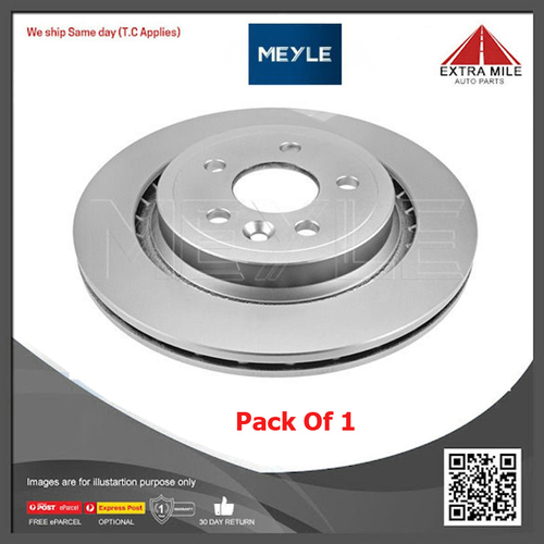 Meyle Disc Brake Rotor 302mm Rear For VOlvo V60 I 155 2.0L/3.0L