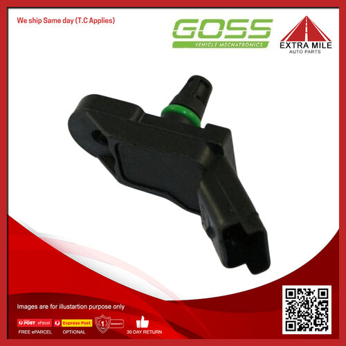 Goss Map Sensor For Citroen Berlingo 1.4L TU3JP I4 8V SOHC - MP149