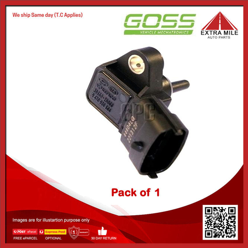 Goss Map Sensor For Kia Soul AM 1.6L G4FC DOHC 16v MPFI 4cyl - MP176