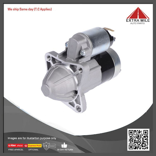 OEX Starter Motor 12V 10Th CW Mitsubishi Style - MXS271-1
