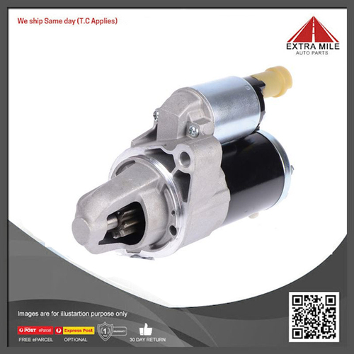 OEX Starter Motor 12V 9Th CW Mitsubishi Style - MXS366-1