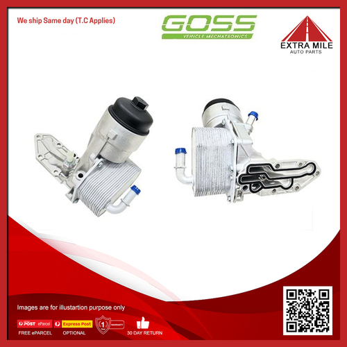 Goss Engine Oil Cooler For Mazda BT - 50 XTR CAB UR UP 3.2L P5AT I5 20V DOHC