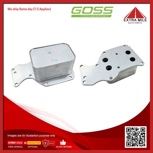 Goss Engine Oil Cooler For BMW 530e PHEV G30 2.0L B48B20A I4 16V DOHC