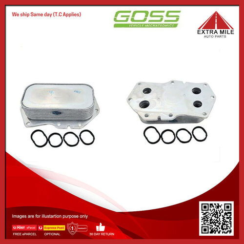 Goss Engine Oil Cooler For Hyundai Hi Imax TQ 2.5L D4CB I4 16V DOHC