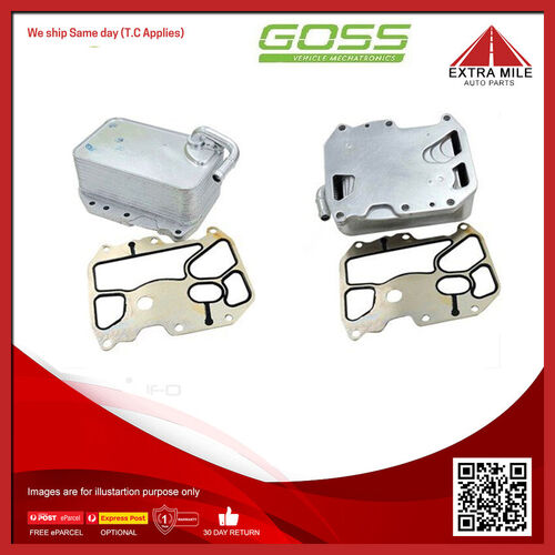 Goss Engine Oil Cooler For Audi Q5 Quattro 3.0L DCPC V6 24V DOHC -OC135