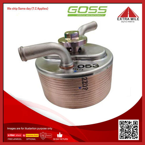 Goss Engine Oil Cooler For Mitsubishi L200 MN 2.5L 4D56T I4 16V DOHC -OC144