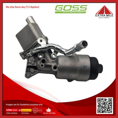 Goss Engine Oil Cooler For Opel Astra GTC PJ 1.4L A14NET (LUJ) I4 16V DOHC