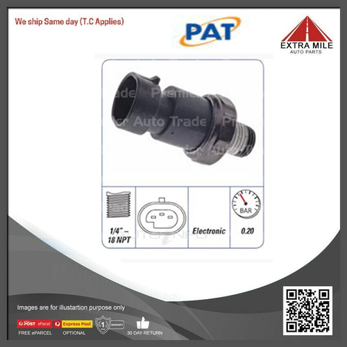 PAT Engine Oil Pressure Switch For Toyota Lexcen T4,T5 VN,VN2,VP,VR V6 3.8L