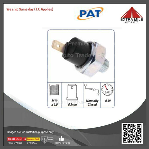 PAT Engine Oil Pressure Switch For Alfa Romeo GIULIETTA AR01678 1.8L-OPS-007