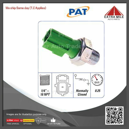 PAT Oil Pressure Switch For Mazda Tribute 5Z CU L3 2.3 Litre