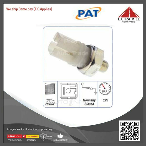 PAT Engine Oil Pressure Switch For Nissan Pulsar N13,N14,N15,N16 1.5L/1.8L/2.0L
