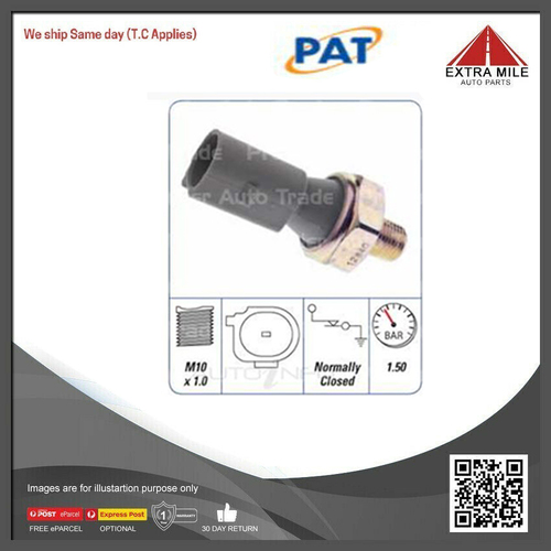 PAT Engine Oil Pressure Switch For Mercedes Benz A200 Turbo W163 2.0L