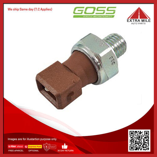 Goss Oil Pressure Switch For BMW 135i E88 E82 3.0L N54B30 I6 24V DOHC