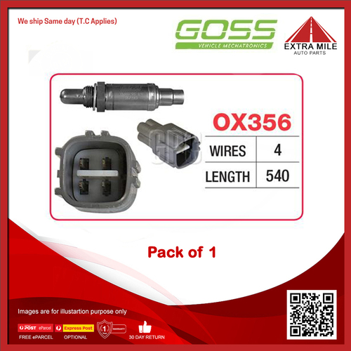 Goss Oxygen Sensor For Toyota MR2 SW20 2.0L 3S-GE DOHC 16v 4cyl